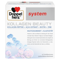 DOPPELHERZ Kollagen Beauty system Trinkfläschchen